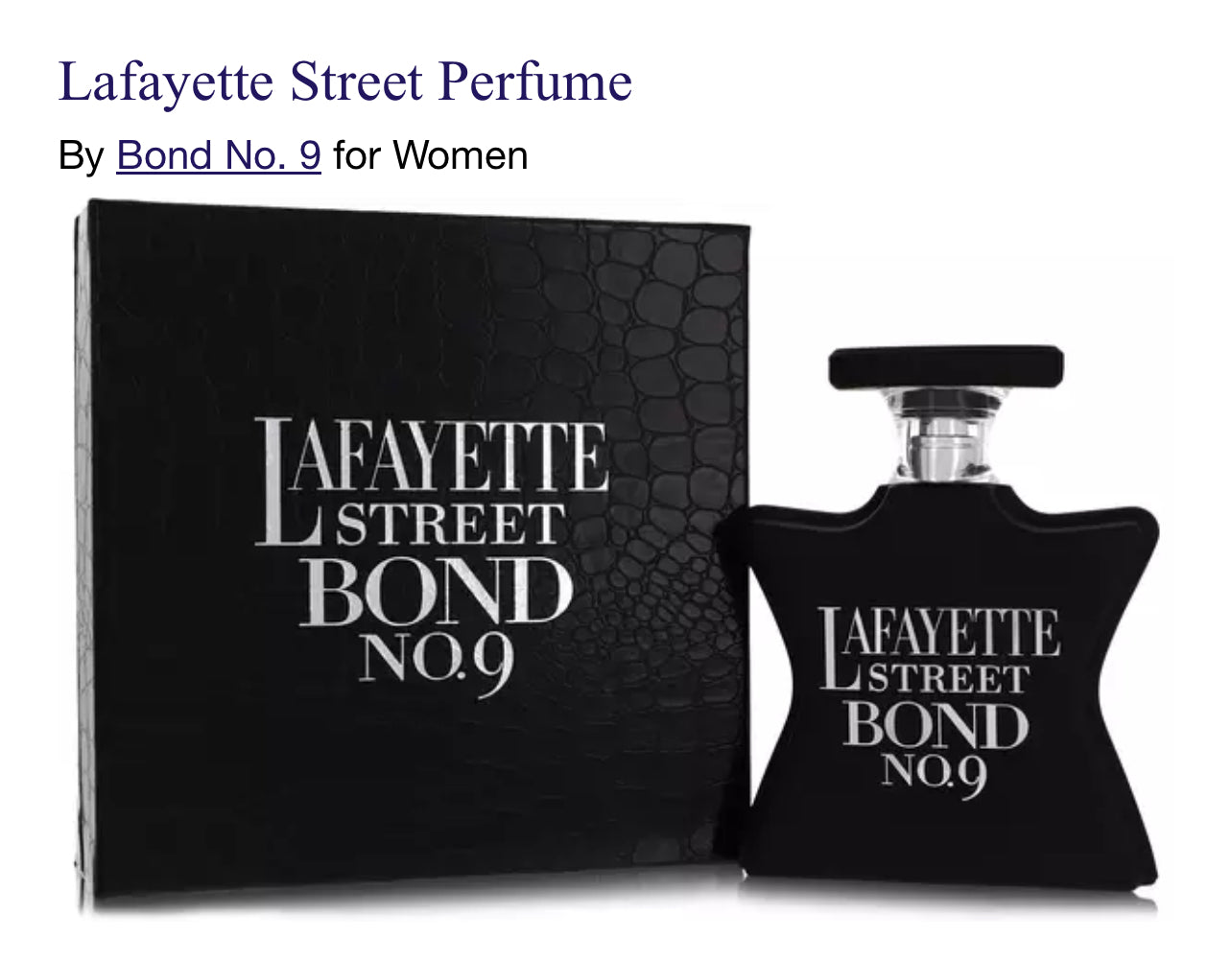 Lafayette Street Perfume