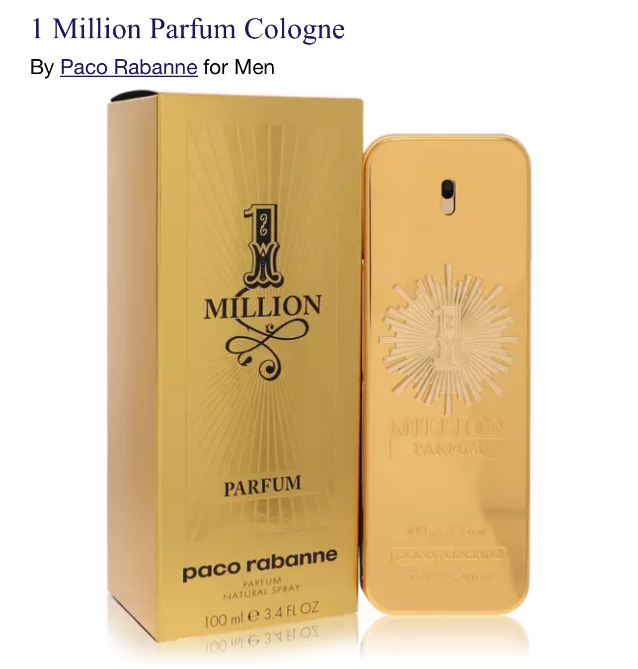 1 Million Parfum Cologne