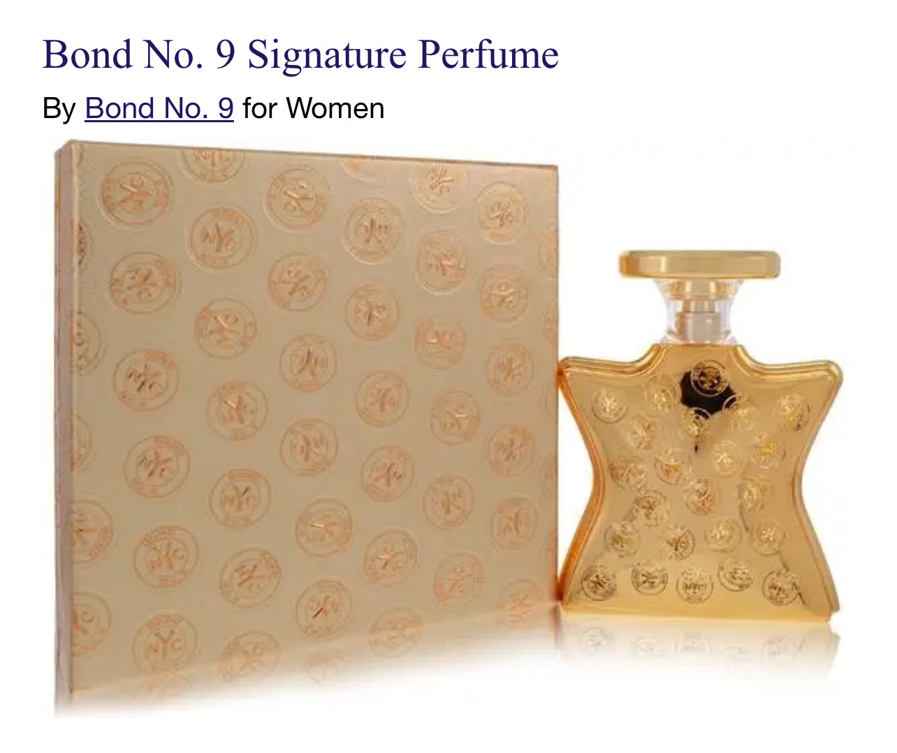 Bond No. 9 Signature Perfume